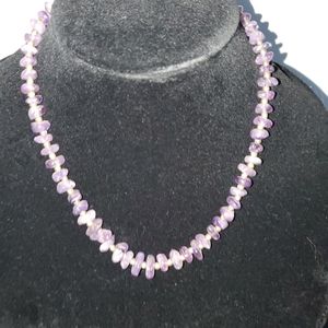 Amethyst necklace